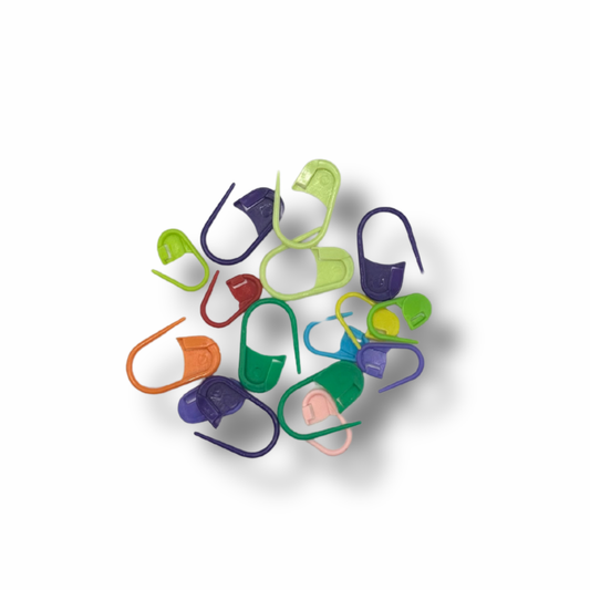 Set di Marcapunti Uncinetto a Spilla Multicolor